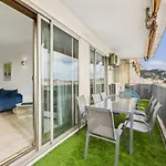 -300m Palais- Seaview-a/c-wifi-spacieux Apartamento