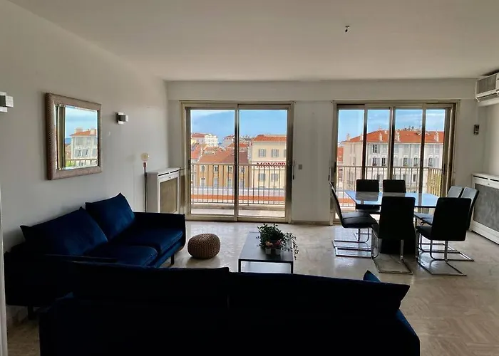 -300m Palais- Seaview-a/c-wifi-spacieux * Κάννες