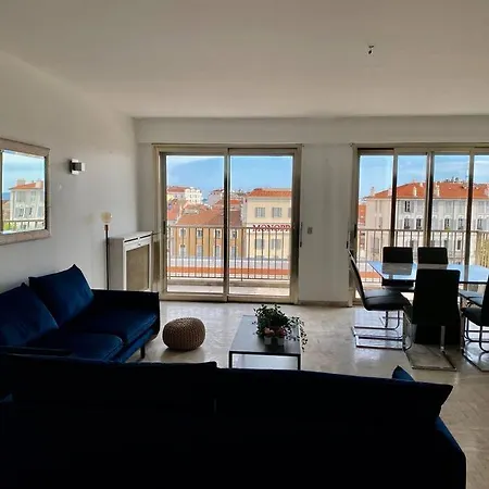 -300m Palais- Seaview-a/c-wifi-spacieux * 칸느